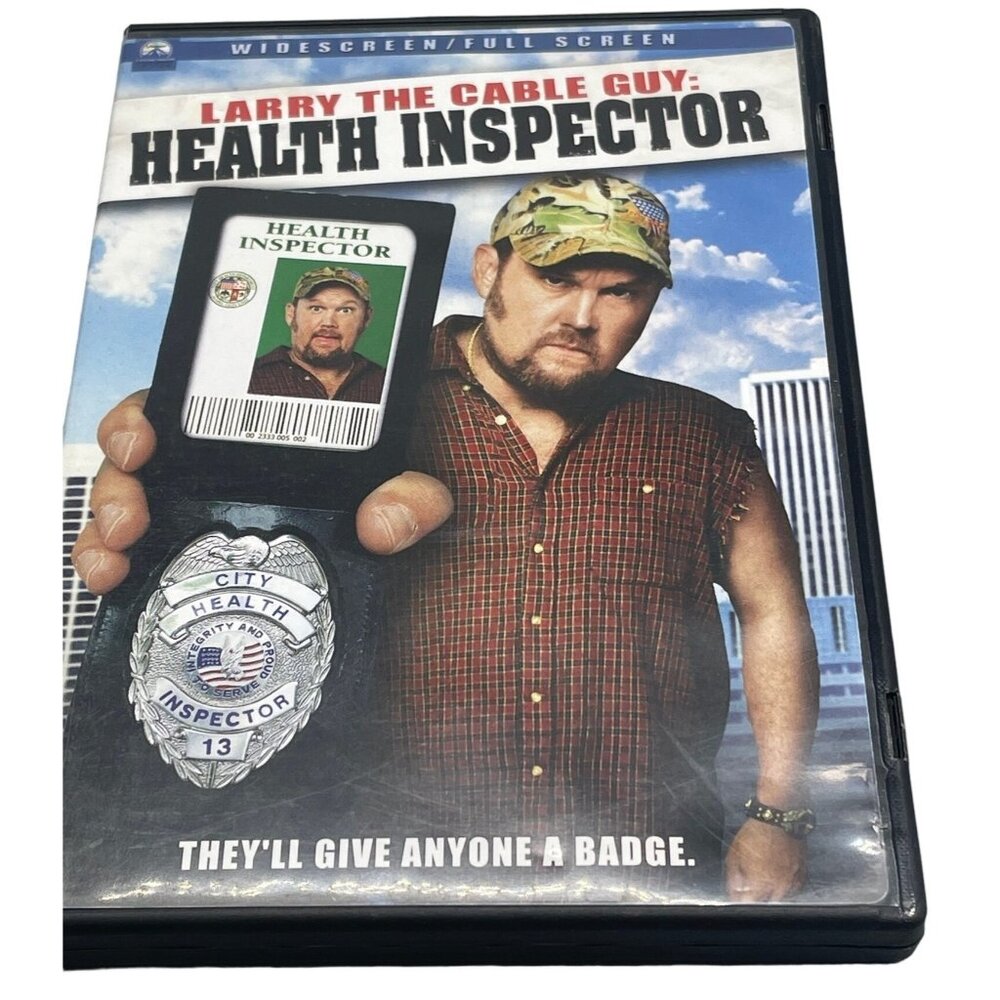 larry the cable guy health inspector dvd pg 13 paramount 2006 90 minutes READ